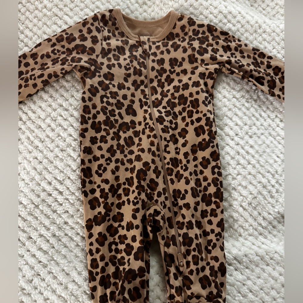 Leopard Print Baby Onesie